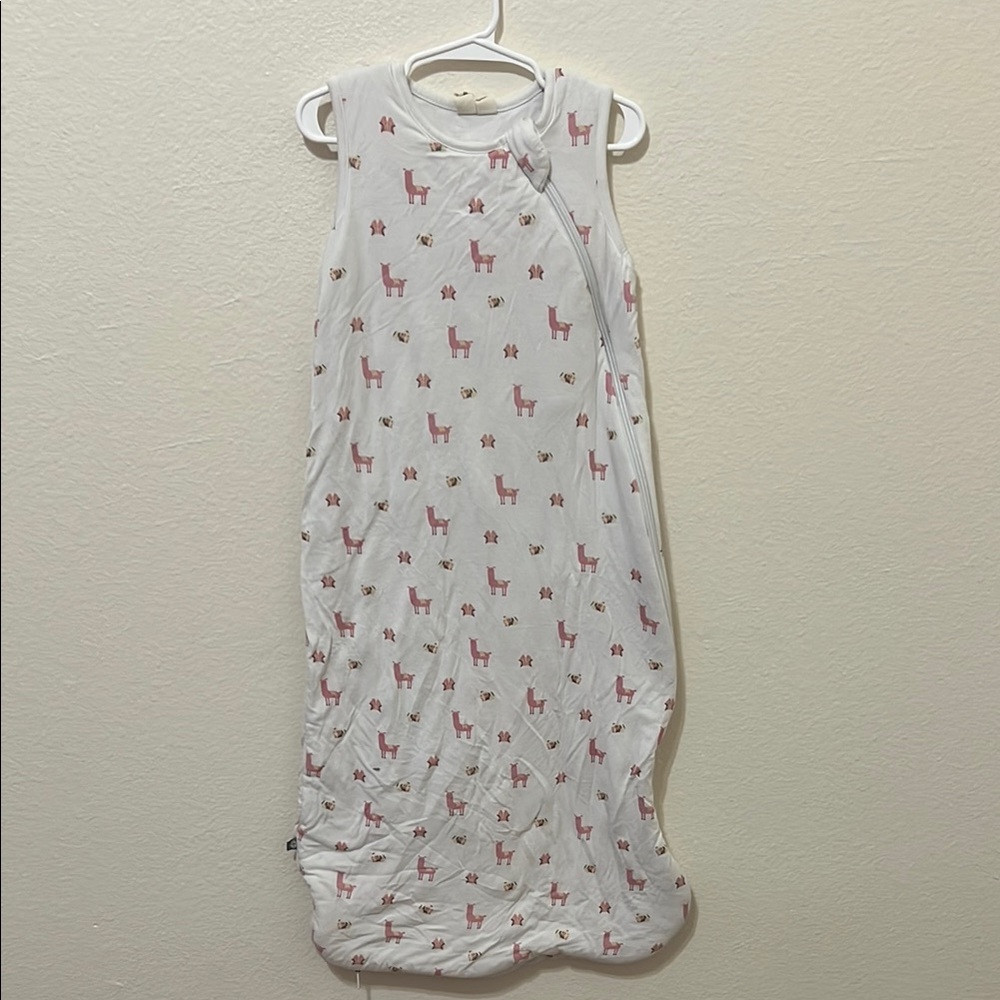 Kyte BABY White and Pink Sleep Sack